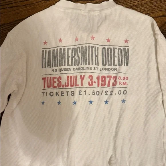 Daydreamer David Bowie Graphic Long Sleeve Shirt - Picture 6 of 7